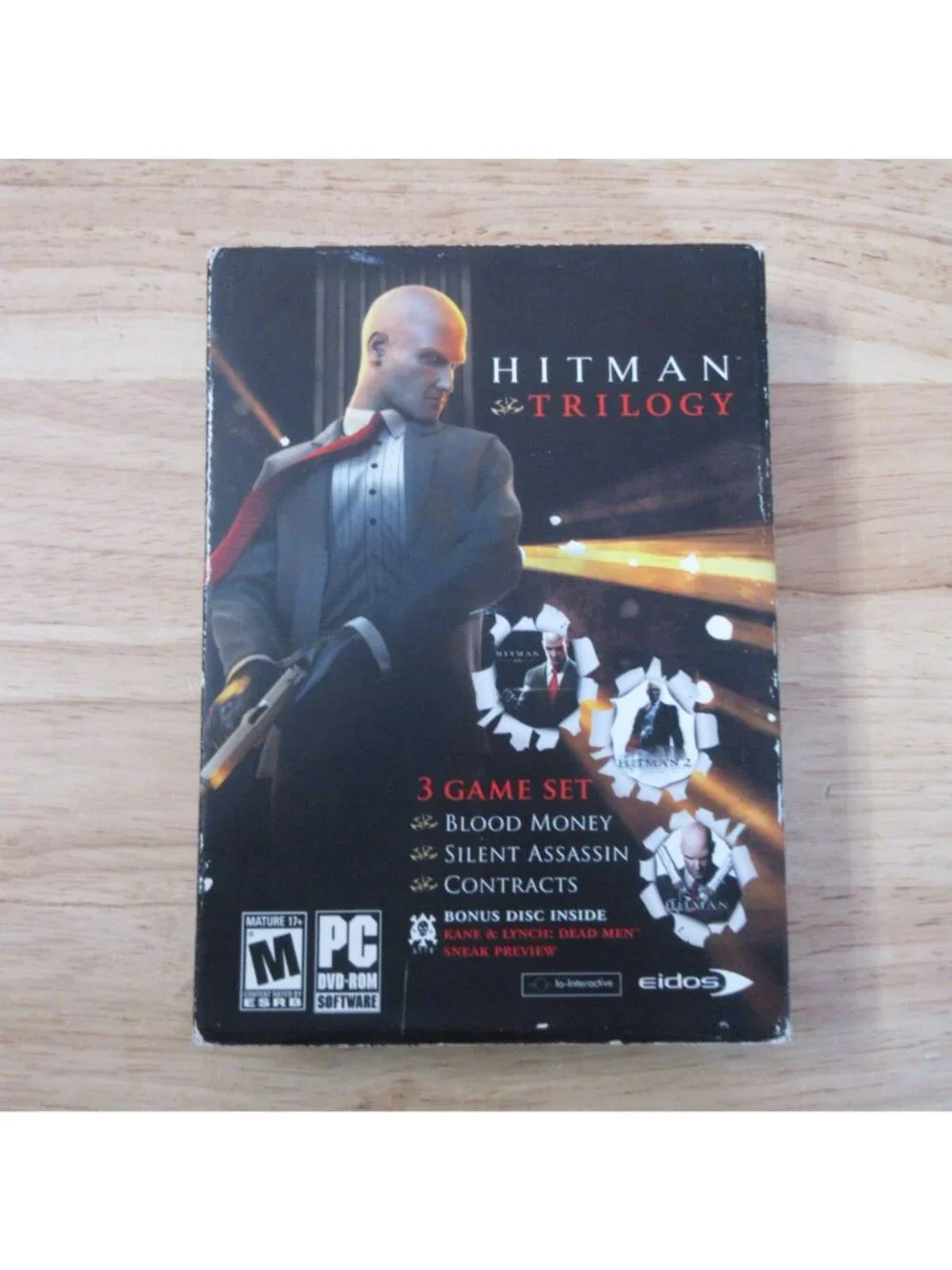 Hitman Trilogy 3 (Game Set) Video Game PC DVD-ROM - Complete w/ Manuals